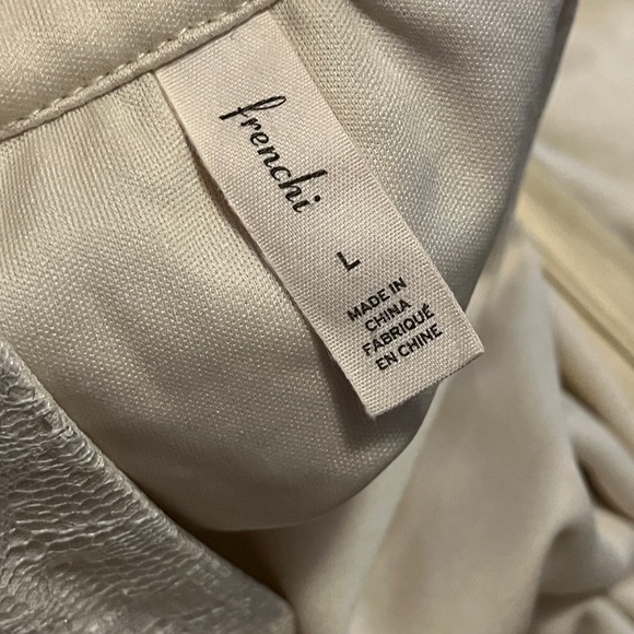 Frenchi White/ivory Lace Skirt Large - Picture 3 of 3